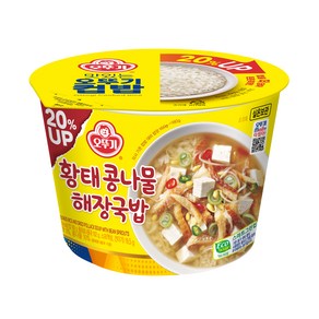 오뚜기 맛있는 북어해장국밥/컵, 301.5g, 1개