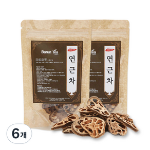 바른티 연근차, 50g, 6개, 1개입