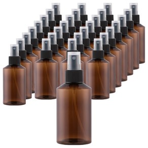 직사각 갈색 스프레이 공병 100ml, 40개