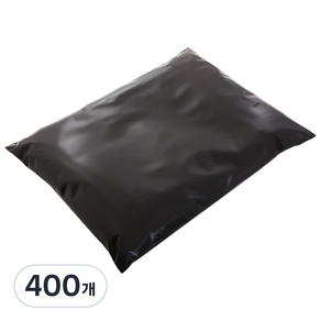 HDPE 접착 택배봉투 블랙, 400개