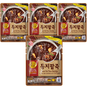 오뚜기 오즈키친 동지팥죽 450g, 4개