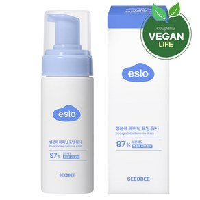 씨드비 이슬로 생분해 페미닌 포밍 워시 여성청결제, 150ml, 1개