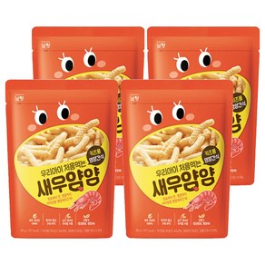 남양 우리아이 처음먹는 새우얌얌 40g, 4개, 새우