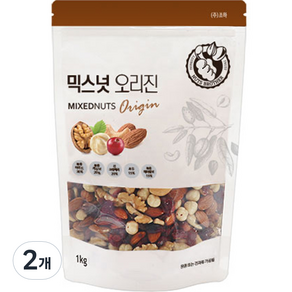 너츠브라더 믹스넛 오리진, 1kg, 2개