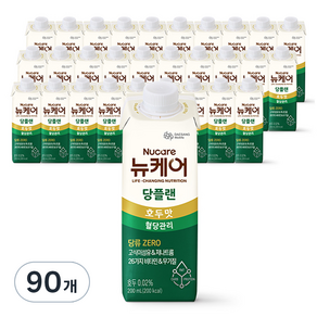 뉴케어 당플랜 호두맛 당뇨환자영양식, 200ml, 90개