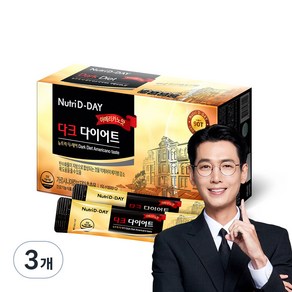 뉴트리디데이 카페 다크 다이어트 아메리카노맛, 135g, 3개