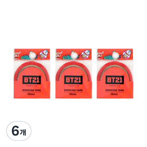 라인프렌즈 BT21 마스킹테이프 15mm