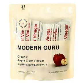 모던구루 유기농 애플사이다 비니거 21p, 315ml, 1개