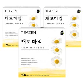 티젠 캐모마일, 1g, 100개입, 3개