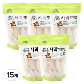 오가닉스토리 유기농 쌀로 만든 사과 유아 떡튀밥 30g