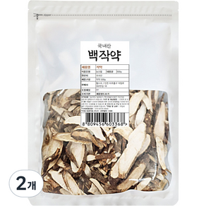 산해랑 국내산 백작약, 500g, 2개