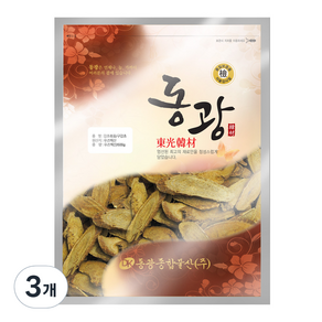 동광종합물산 감초볶음 구감초 우즈베키스탄산, 600g, 3개