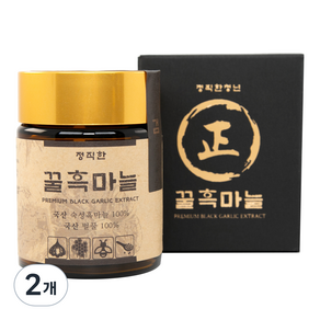 정직한청년 꿀흑마늘, 2개, 180g