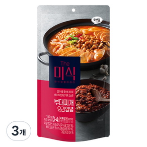 더미식 부대찌개 양념, 150g, 3개