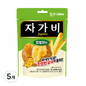 자가비 짭짤한맛, 50g, 5개