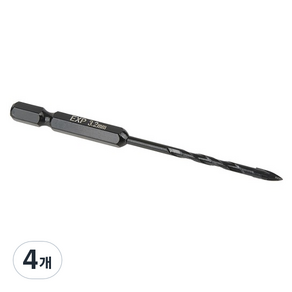 이엑스파워 4날 만능드릴비트 3.2mm EMD-32, 4개