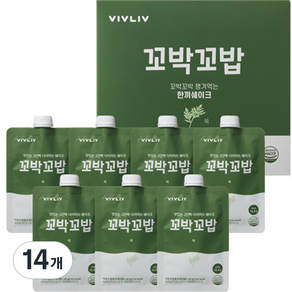 꼬박꼬밥 식사대용 쑥 맛 한끼 쉐이크, 40g, 14개