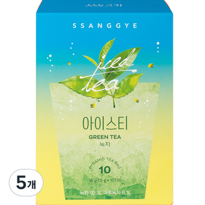 쌍계명차 녹차 아이스티 10p, 1.5g, 10개입, 5개