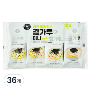 만전김 미니 김가루, 5g, 36개