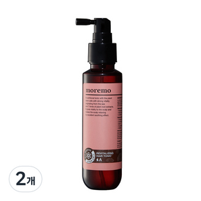 모레모 리바이탈라이징 쿨링 두피 세럼 탈모증상완화 헤어 토닉 A, 115ml, 2개