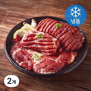 곰곰 제주 흑돼지 백년초 왕구이용 (냉동), 2개, 1kg