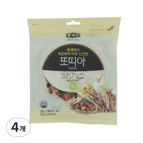 풍국면 또띠아 15cm, 25g, 40개