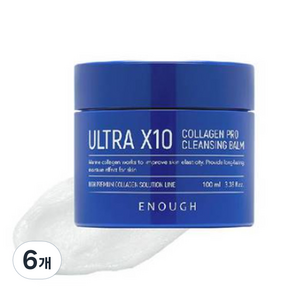 이너프 울트라 엑스텐 콜라겐 프로 클렌징 밤, 6개, 100ml
