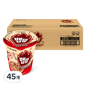 삼양 맵탱 마늘조개라면 65g, 45개
