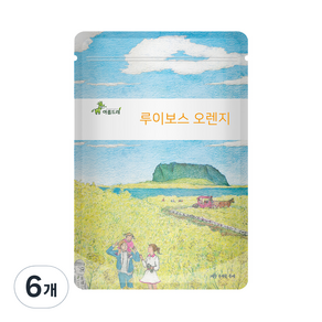 아름드레 삼각 티백 허브 차, 1.5g, 25개입, 6개