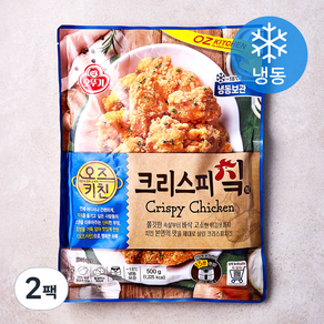 오뚜기 오즈키친 크리스피 치킨 (냉동), 500g, 2개