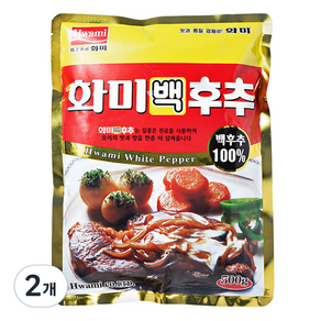 화미 백후추, 500g, 2개