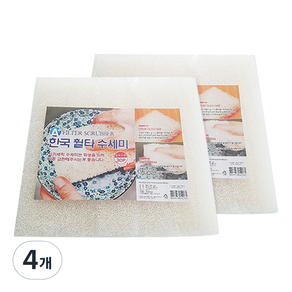 휠타 우레탄 수세미, 30개, 4개