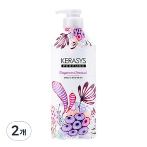 케라시스 퍼퓸 린스 엘레강스 앤 센슈얼, 2개, 980ml