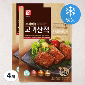 한성기업 프리미엄 고기산적 (냉동), 400g, 4개