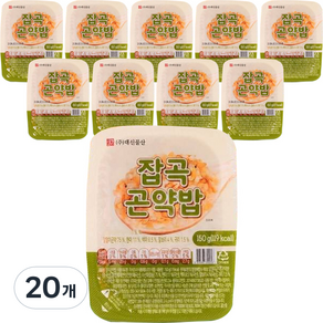 잡곡 곤약밥, 150g, 20개