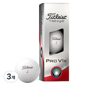 타이틀리스트 골프공 4피스 PRO V1x