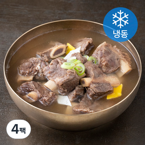 사미헌 한끼 갈비탕 (냉동), 700g, 4팩