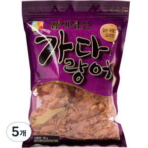 석하 곱게깎은 가다랑어 가쓰오부시, 90g, 5개