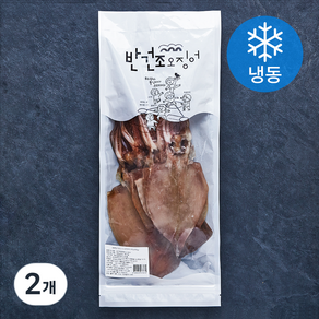 원양산 반건조 오징어 5미 (냉동), 400g, 2개