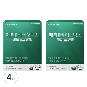 GC녹십자웰빙 프로비던스 메타프로바이오틱스, 30회분, 120g, 4개