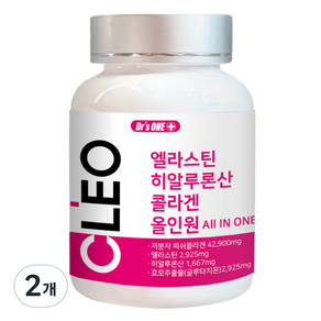 닥터스원 엘라스틴 히알루론산 콜라겐 올인원 58.5g, 90정, 2개