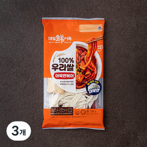 대림선 100% 우리쌀 어묵면볶이, 290g, 3개