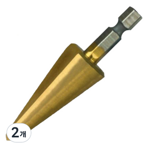 종원툴링 확관용 스텝 드릴 제이콘컷, 2개