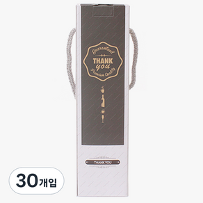 병도매닷컴 500~600ml 페트병 포장 컬러롱박스, PT600-땡큐, 30개입