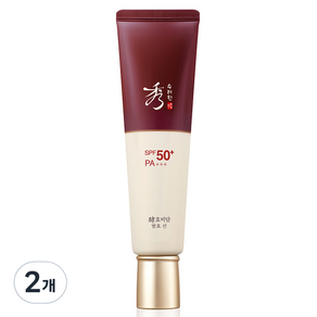 수려한 효비담 발효 선크림 SPF50+ PA+++