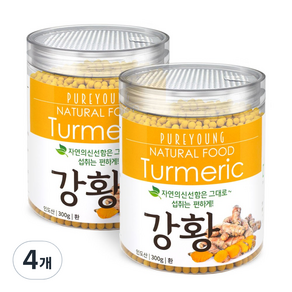 퓨어영 강황환, 4개, 300g