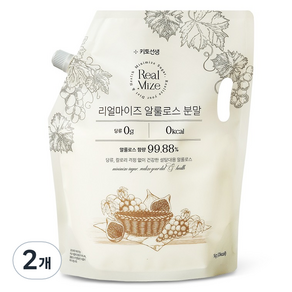 키토선생 리얼마이즈 알룰로스 분말, 1kg, 2개