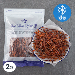 우리두리건어물 HACCP 맥반석오스틱, 500g, 2개