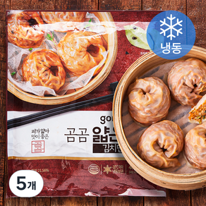 곰곰 얇은피 김치 만두 400g (냉동), 5개