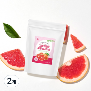 말린 그대로말린 자몽 슬라이스, 50g, 2개